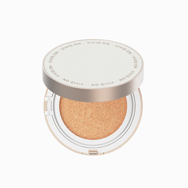 Vivid On Cover Layering Change Cushion  13g _ Makeup Base and Fixer, Long Lasting Moisturizing Brightening Cushion Foundation Glow with UV Protection_ Made in KOREA